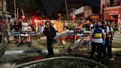 مشهد من تل أبيب بعد الضربات الإيرانية الأخيرة