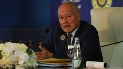 الأمين العام لجامعة الدول العربية أحمد أبو الغيط