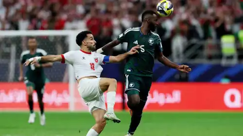 مباراة السعودية والأردن في كأس العرب
