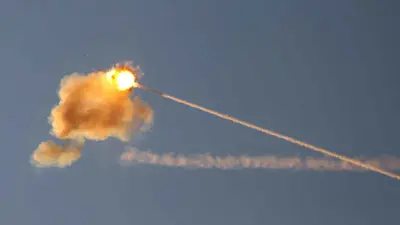 صاروخ اعتراضي إسرائيلي يتصدى لمسيرة