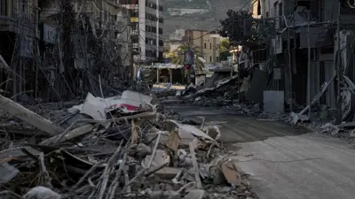 خراب ودمار في النبطية إثر القصف الإسرائيلي