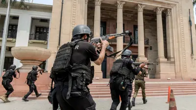 رجال أمن في باكستان