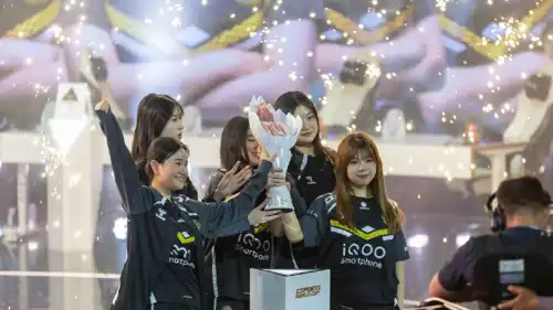 جانب من مراسم التتويج في كأس العالم للرياضات الإلكترونية