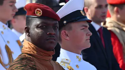 رئيس بوركينافاسو  إبراهيم تراوري 