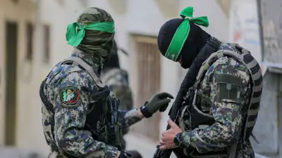 عناصر من حركة حماس 