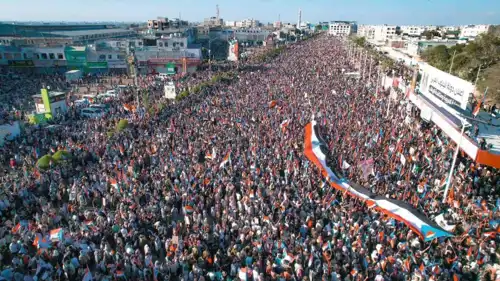 من حشد اليمنيين في عدن