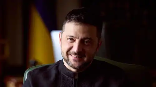 الرئيس الأوكراني فولوديمير زيلينسكي