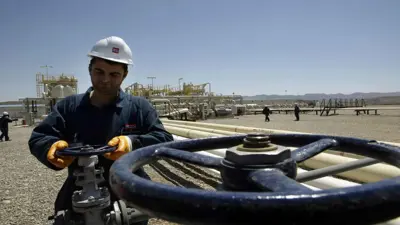 محطة نفط في كردستان العراق