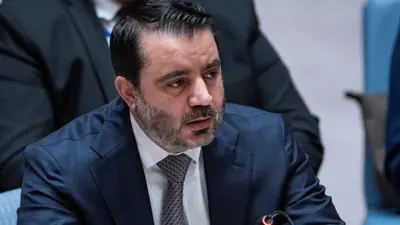 أسعد الشيباني خلال اجتماع مجلس الأمن