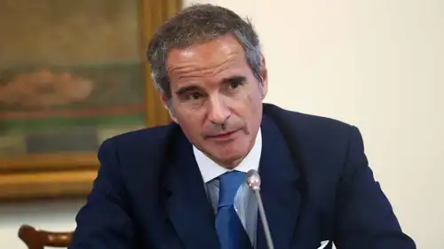 المدير العام للوكالة الدولية للطاقة الذرية رافائيل غروسي 