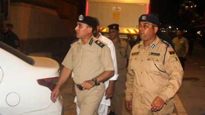 الأجهزة الأمنية الليبية خلال تسلم المصرف