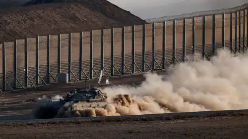 دبابة إسرائيلية في غزة