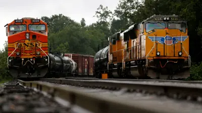 قطارات في أمريكا