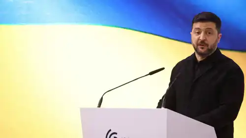 الرئيس الأوكراني فولوديمير زيلينسكي