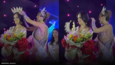 ملكة جمال ترفض تسليم التاج وتحرج خليفتها