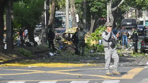 عناصر أمن في كولومبيا