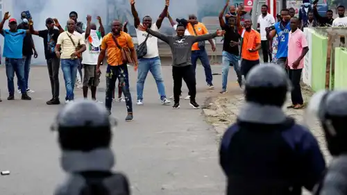 احتجاجات في كوت ديفوار