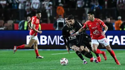 مباراة الأهلي والزمالك في الدوري المصري