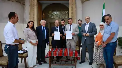توقيع اتفاقية تعاون لترميم مواقع أثرية في سوريا