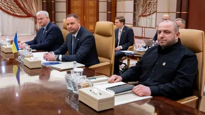  مسؤولين أوكرانيين في جدة، المملكة العربية السعودية