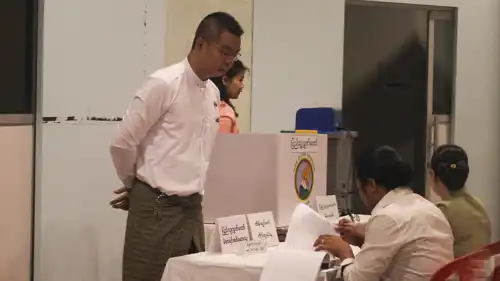 الانتخابات في ميانمار