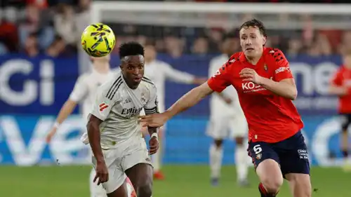 مباراة ريال مدريد وأوساسونا في الدوري الإسباني