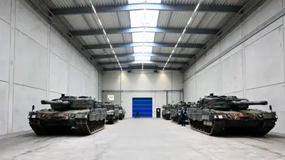 دبابات ليوبارد 2 الألمانية الصنع