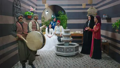 مشهد من حلقة شباب البومب 13