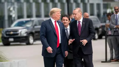 ترامب وأردوغان في لقاء سابق