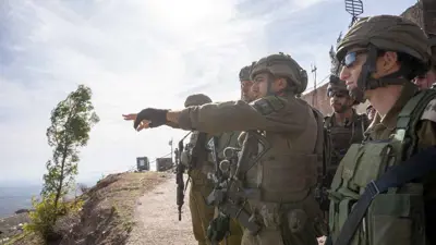 قوات إسرائيلية في الجولان
