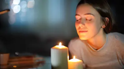 الشموع المعطرة