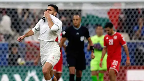 حامد حمدان لاعب منتخب فلسطين