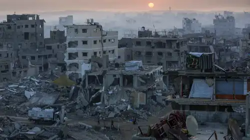 آثار دمار واسع في غزة
