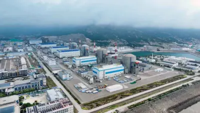 محطة تيانوان للطاقة النووية في ليانيونقانغ، الصين،