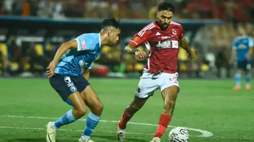 مواجهة سابقة بين الأهلي وبيراميدز