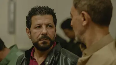 مشهد من مسلسل "ظلم المصطبة"