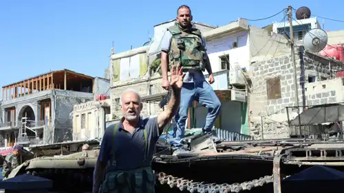 جانب من الاشتباكات في السويداء 