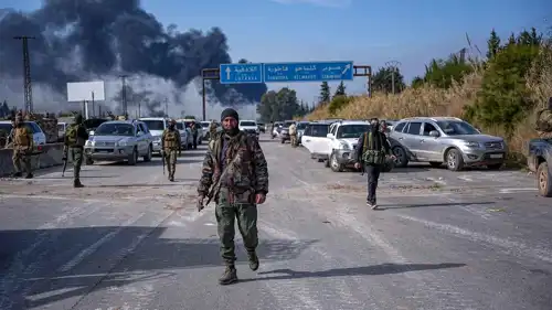 مشهد للهجوم على الساحل السوري في مارس الماضي