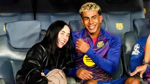 لامين يامال ونيكي نيكول