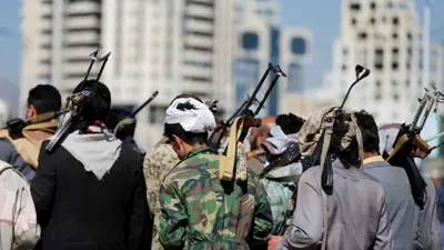 مسلحون حوثيون في صنعاء