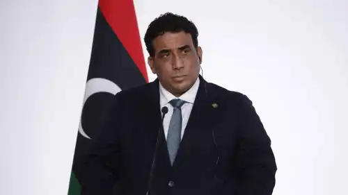 رئيس المجلس الرئاسي الليبي محمد المنفي