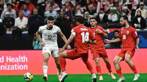 مباراة مصر والأردن في كأس العرب