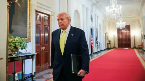  الرئيس الأمريكي دونالد ترامب