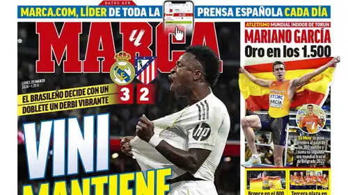 صحيفة ماركا الصادرة اليوم الاثنين