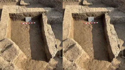 جانب من الاكتشاف الأثري