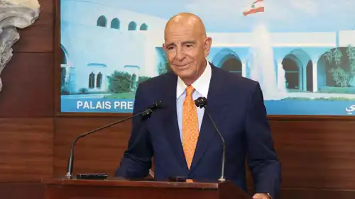  الموفد الأمريكي توماس باراك في قصر بعبدا