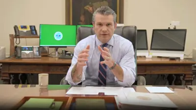 وزير الدفاع الأمريكي بيت هيجسيث