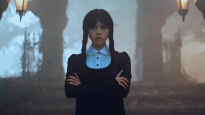 جينا أورتيغا بطلة مسلسل Wednesday