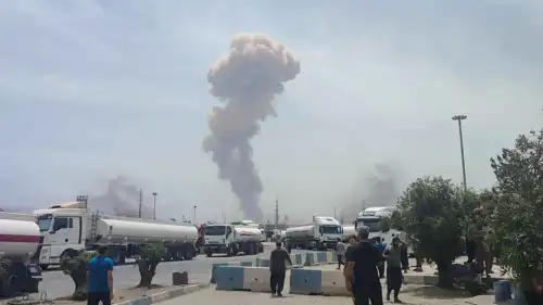 انفجار سابق جنوبي إيران 