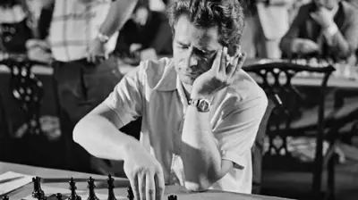 بوريس سباسكي في أحد المباريات